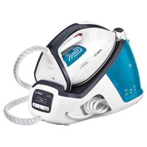 Το σύστημα σιδερώματος Bosch TDS4050 με ισχύ 2.400 watt, πίεση 5.50 bar και παροχή ατμού 120 gr/min, σας δίνει τη δυνατότητα να σιδερώνετε στον αυτόματο. Διαθέτει σύστημα i-Temp που ρυθμίζει τη θερμοκρασία και τον ατμό σιδερώματος για όλα τα υφάσματα καθώς και λειτουργία calc ‘n clean Easy που διευκολύνει στην συλλογή των αλάτων, χάρη στο ειδικό δοχείο που διαθέτει. Επιπλέον διαθέτει πλάκα Ceranium Glissée, σύστημα ασφαλείας με αυτόματη απενεργοποίηση και κλείδωμα, μεγάλο δοχείο νερού, λειτουργία eco και σιδερώματος "κάθετου ατμού".