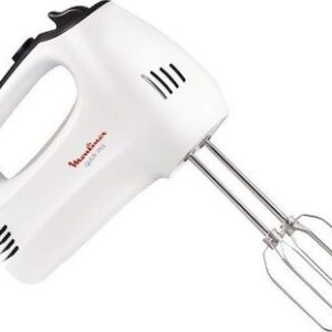 Το μίξερ χειρός Moulinex HM3101 Quick Mix είναι ο πολυλειτουργικός ισχυρός συνεργάτης στην κουζίνα. Με 5 ρυθμίσεις ταχύτητας και μια λειτουργία turbo για άψογα αποτελέσματα κάθε φορά.