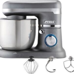 Η κουζινομηχανή Pyrex SB-1010 Inox, διαθέτει ανοξείδωτο μπωλ 5lt για κάθε σας ζαχαροπλαστική και μαγειρική δημιουργία. Χάρη στις 6 ταχύτητες και τη λειτουργία Pulse, μπορείτε να εκτελέσετε κάθε συνταγή προσαρμόζοντας τη λειτουργία όπως χρειάζεται για τέλειο αποτέλεσμα κάθε φορά.