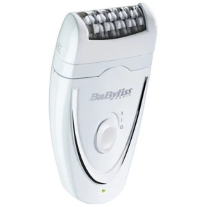 Αποτριχωτική μηχανή Epilator Babyliss G802E κατάλληλη για χρήση στο σώμα. Σχεδιασμένη με ειδικές περιστρεφόμενες ηλεκτρικές τσιμπίδες μεγάλης ταχύτητας, αφαιρεί από τον θύλακα τις λεπτές ή χοντρές τρίχες κάθε μήκους, προσφέροντας μακροπρόθεσμα αποτελέσματα και απαλότητα στην επιδερμίδα. Λειτουργεί με ρεύμα.