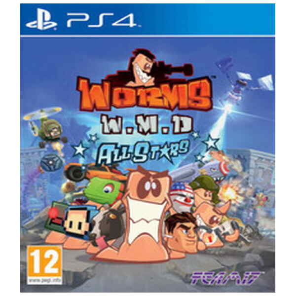 Worms Weapons Of Mass Destruction All Stars PS4 NEW τα σκουλίκια έρχονται ξανά, αγριεμένα και... ετοιμοπόλεμα! Στο Worms Weapons of Mass Destruction, η κλασική συνταγή μάχης των Worms μεταμορφώνεται, προσφέροντας για πρώτη φορά την ευκαιρία χρήσης οχημάτων στο πεδίο μάχης μεταξύ άλλων αλλαγών!